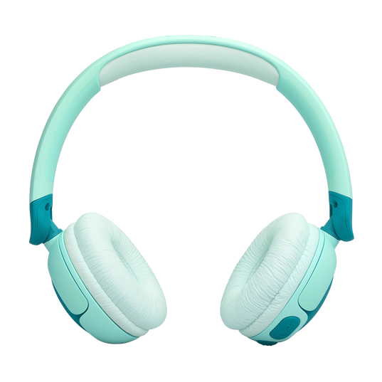 JBL Junior 320BT - Green - Wireless on-ear kids headphones - Front